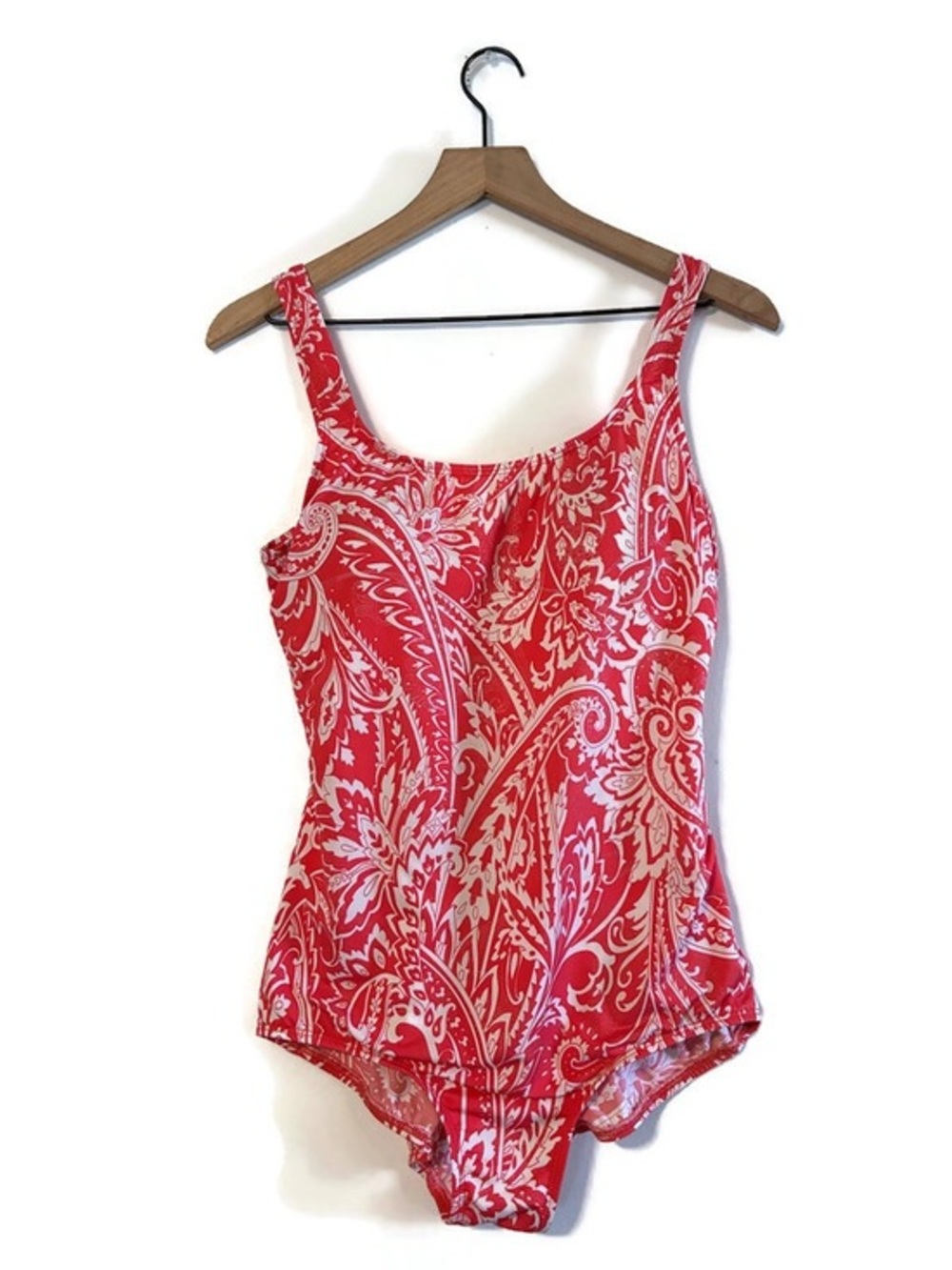 Dippin’ Daisy’s Pink White Gold Floral Pailey Print One Piece Swimsuit Size 16